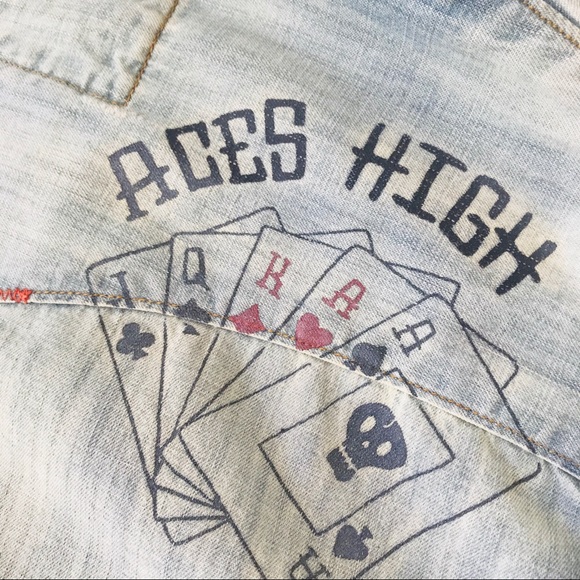 Tru Religion Sean On The Road Denim Shirt XL - Picture 8 of 8